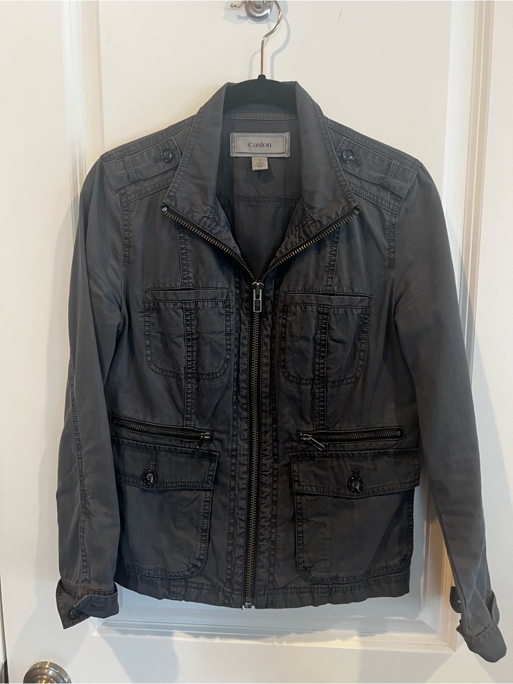 Caslon Women’s Gray Utility Jacket